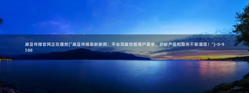 麻豆视频站群文案